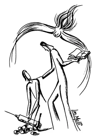Dibujo Caridad-5 — Las Melli
