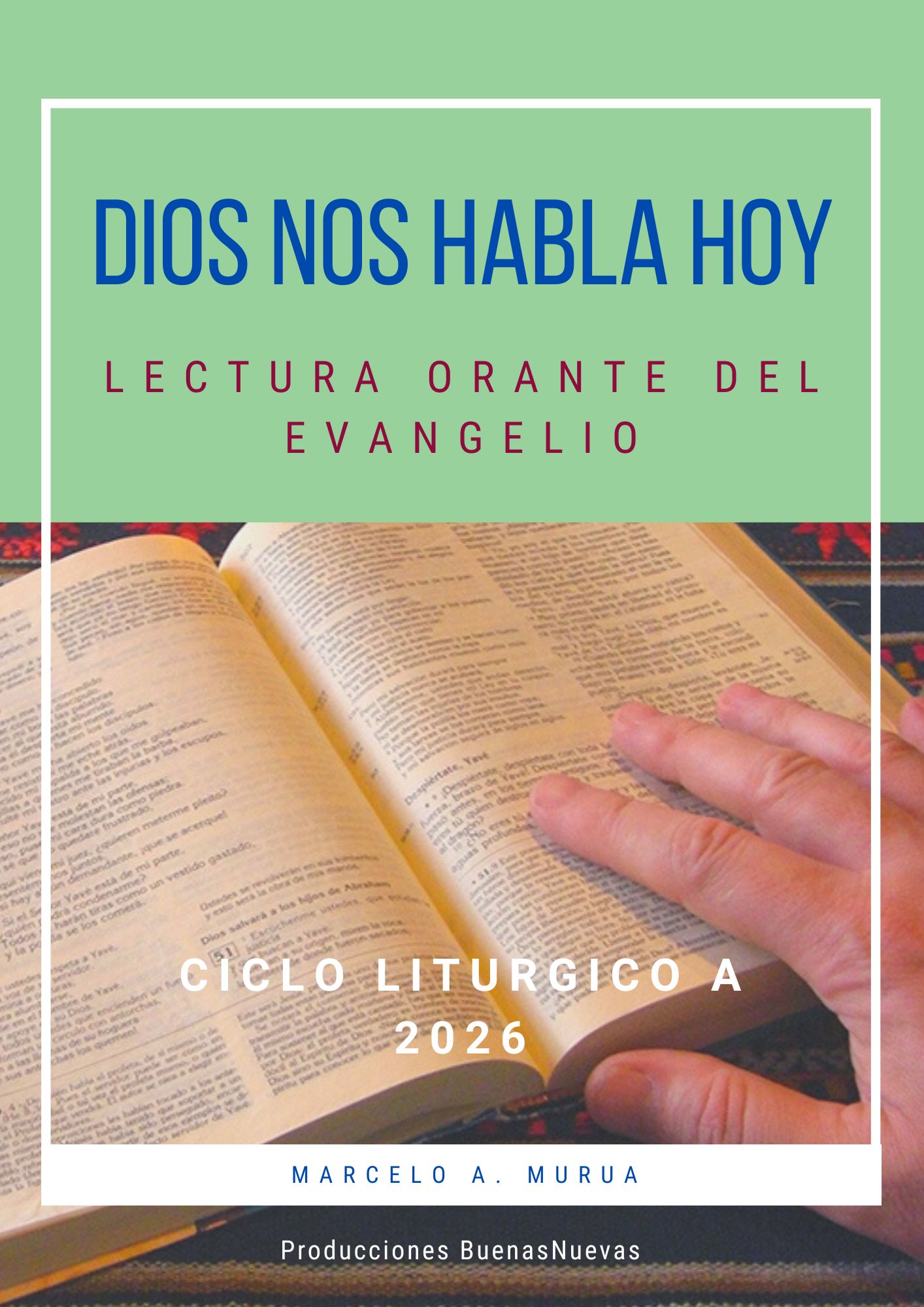 Portada del libro Dios nos habla hoy 2026